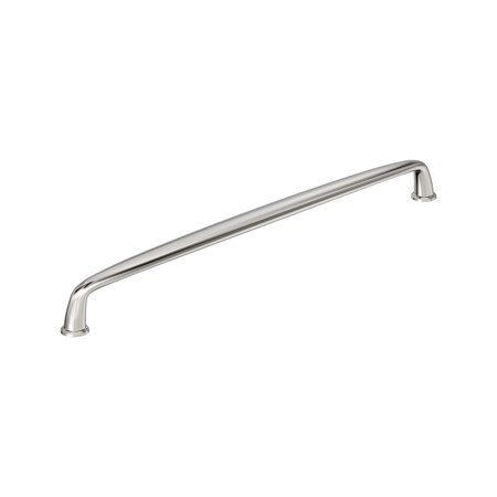 Amerock Kane 12-5/8 inch 320mm Center-to-Center Polished Nickel Cabinet Pull BP53811PN