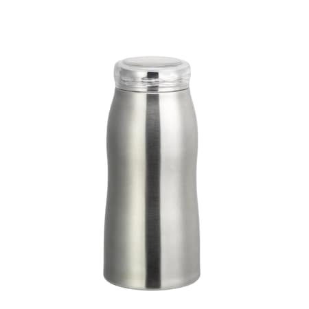 Service Ideas VersaVac Bottle, Stainless Vacuum, Twist and Seal Lid, 0.7 Liter, Brushed VV07SSTS