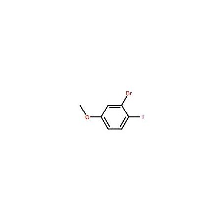 Ak Scientific 2-Bromo-1-iodo-4-methoxy-benzene (10g), CAS 466639-53-2 X6367-10g