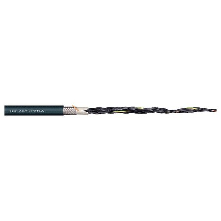Chainflex Control Cable, 5 C, Gray, TPR, 1,000 V, Order by the Foot CF10-UL-05-05