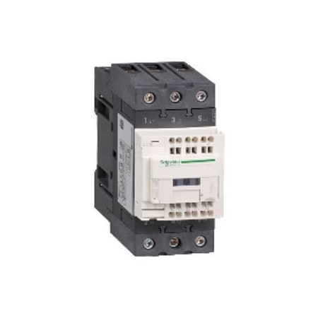 Square D BC CONTACTOR TYPE IEC NUMBER OF POLES 3 COIL VOLTS 120VAC HZ 50/60 FULL LOAD AMPS INDUCTIVE 50 FULL LC1D50AG7