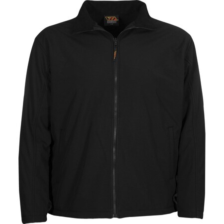 Reflective Apparel Non-ANSI Full Zip Waterproof Softshell Jacket, Inner Liner 625NT-BK-4X