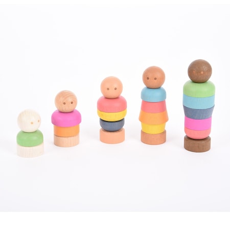 Tickit Rainbow Community People, 5 Nut & Bolt Figures 73524