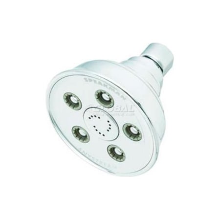 Speakman Speakman Anystream 3-3/4 Dia. Caspian Wall Mount Shower Head, Polished Chrome Finish, 2 GPM S-3014-E2