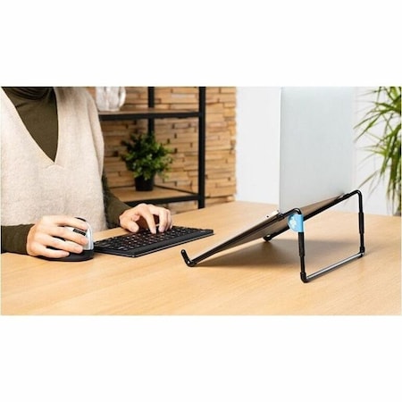 R-Go Steel Office laptop stand, black, TAA Compliant RGOSC020BL
