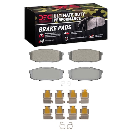 Dfc Ultimate Duty Disc Brake Pad Set,  1400-1304-01