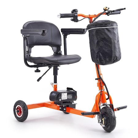 Vevor Portable 3 Wheel Mobility Scooter for Seniors 12 Mile Range Max 330LBS BL300G-A