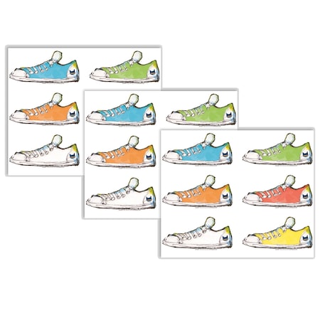 Edupress Pete the Cat, Groovy Shoes Accents, 36-Piece Set, 3PK 63233