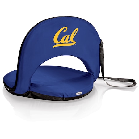 Picnic Time Family Of Brands NCAA Cal Bears Oniva Stadium Seat - Reclining Bleacher Seat with Back Support 626-00-138-074-0