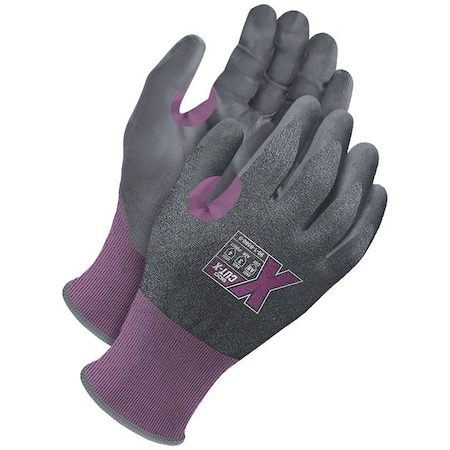 Bdg Cut-Resistant Coated Gloves, Cut Level A8 , Nitrile , Sandy , M 1 PR 99-1-9580-8