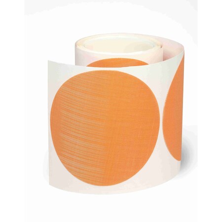 3M PSA Film Disc RL 268XA, A5 3MIL, ORG, 5in 268XA