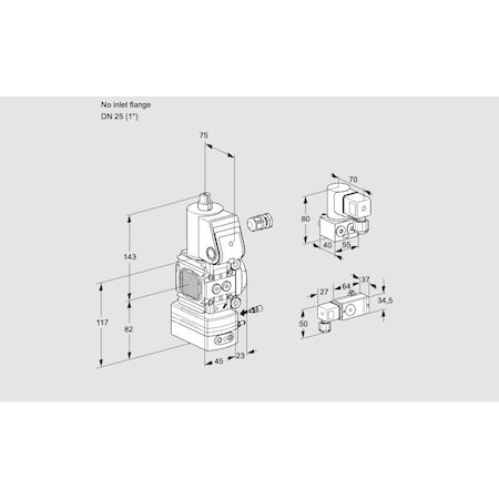 Honeywell Kromschroder VAG1-/25R/NWAE KS88001446