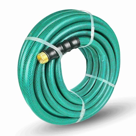 Avagard 5/8 in ID x 50 ft L Water Hose, PVC Tube, Red, PVC Fitting AVGPV5850