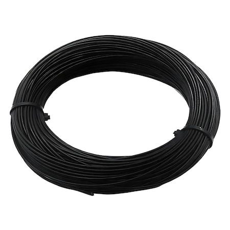 Hyw Products T-304 Black 7x7 Vinyl Coated Wire Rope 3/64''-1/16'' 100ft 3364707B (T-304)-100