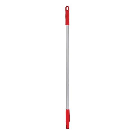 Vikan Handle, Polypropylene Grip, Red, Threaded 29314