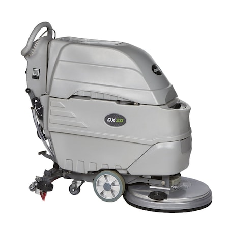 Onyx 20 in Single Brush Automatic Floor Scrubber, Pad Assist Drive, 24V DX20