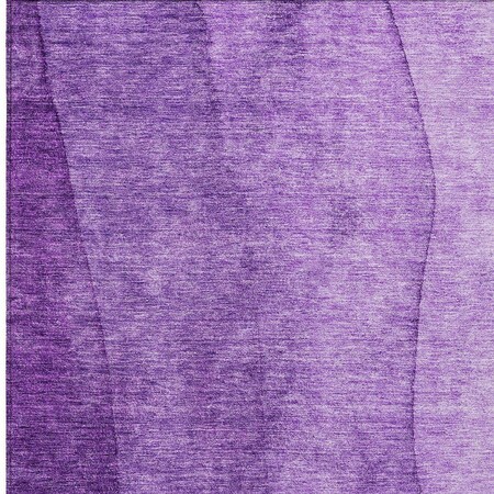 Homeroots 10' X 14' Purple And Lavender Ombre Washable Indoor Outdoor Area Rug 581827
