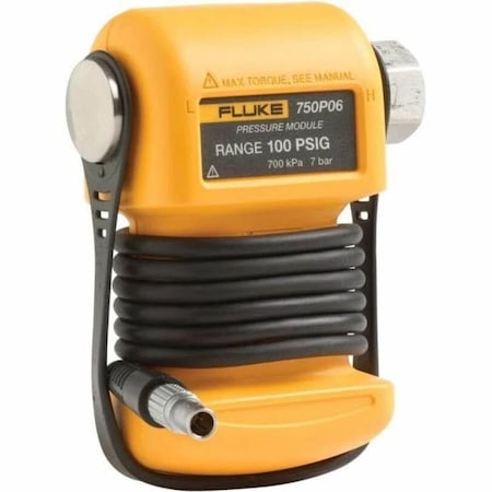 Fluke Pressure Module, Gage, 0 to 300 psi (0 to 2000 kPa), For Use With Fluke Calibrators FLUKE-750P27
