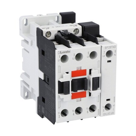 Lovato 4P CONTACTOR 26A 4NO 24V DC COIL BF26T4D024
