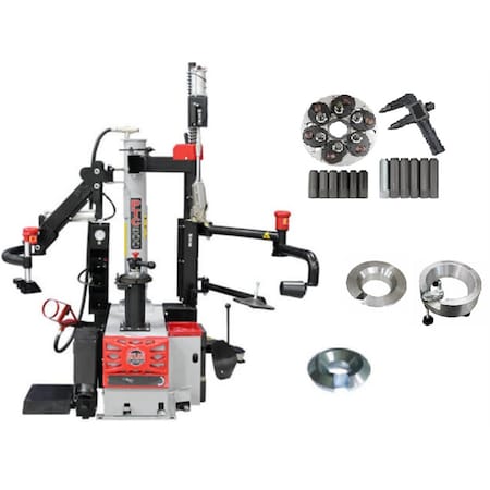 Atlas Automotive Equipment Platinum Ptc500 Center Post Tire Changer W/ Adapters AP-PTC500-KIT