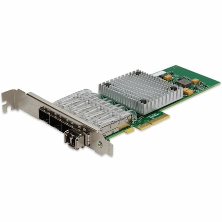 Add-On Addon Intel I350F4 Comparable 1Gbs Quad Open Sfp Port Pcie X4 Network I350F4-AO
