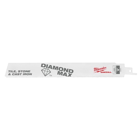 Milwaukee Tool SAWZALL THE TORCH Diamond Grit Blade 9" 48-00-1450