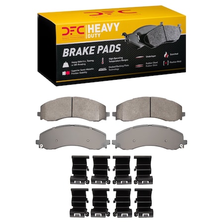 Dfc Heavy Duty Disc Brake Pad Set,  1214-2223-01