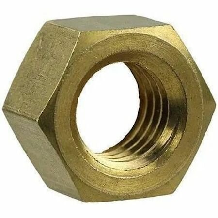Dottie Hex Nut, #10-24, Brass, 100 PK HNBR1024