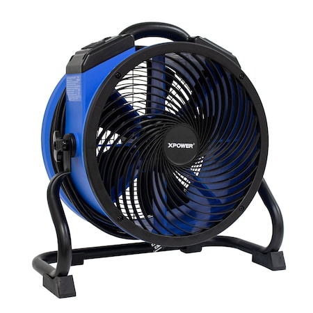 Xpower Multipurpose Air Circulator, 14 in Blade Dia, 115V, 2,100 cfm FC-300A