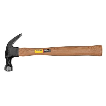 Stanley Nailing Hammer, 7 oz Head, Curved Claw Head, HCS Head, 11-1/4 in OAL 51-613