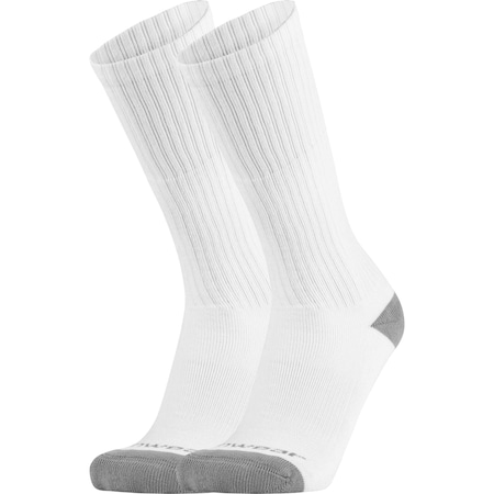 Ironwear Cotton Blend Cushioned Heavyweight Over the Calf Socks, White, 2X-Large 6010-W-2XL