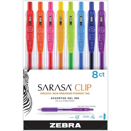 Sarasa Clip Gel Retractable 0.5 mm Assort 47208