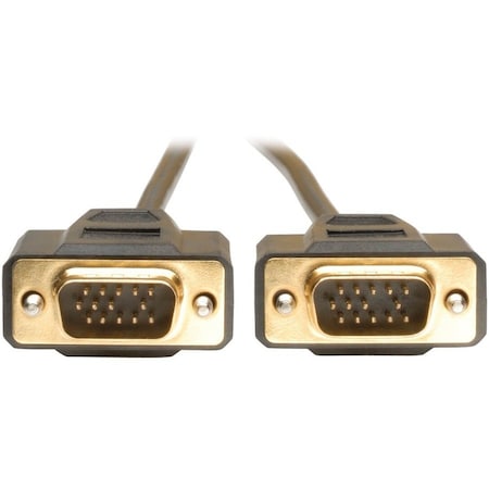 Tripp Lite Eaton Tripp Lite Series VGA Monitor Cable, 640x480 (HD15 M/M), 6 ft. (1.83 m) P512-006