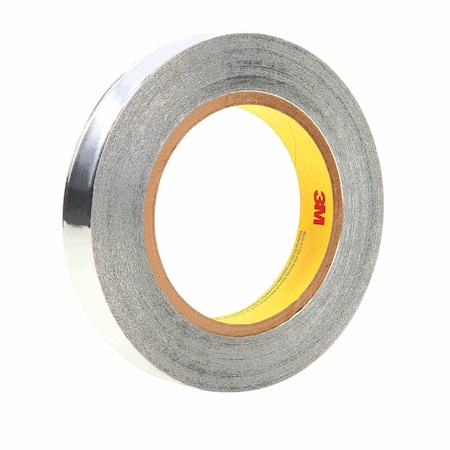3M Aluminum Foil Tape, 3/4"Silver Cloth #425 0-00-51125-85309-5