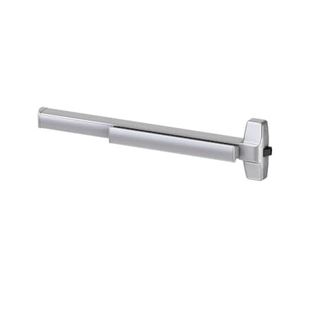 Von Duprin Grade 1 Fire Rated Rim Exit Device, Wide Stile Pushpad, 36in Device, Nightlatch, Less Dogging, 06 78L-NL-06-F 3 626
