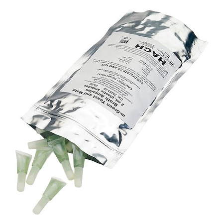 Hach M-Green Yeast and Mold Broth, PK50 2428350