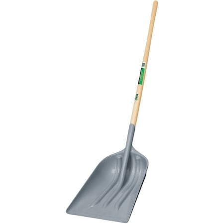 Do It Best 48'' Wood Handle Poly Scoop Shovel PLA-12L-DIB