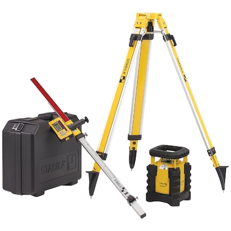 Stabila LAR-300 Rotary Laser Kit 5820
