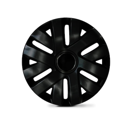 Altertrim 15 in Univ Hubcaps for steel whls, Snap-On, (Blk Lacq), 4PK CHB-5062-BL-15