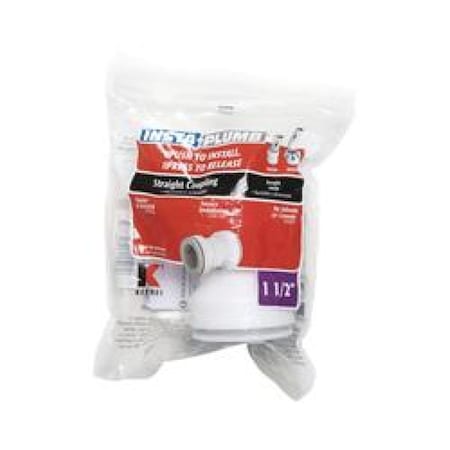 Protectionpro 1.25 in. Straight Coupling Insta-Plumb PR3977372