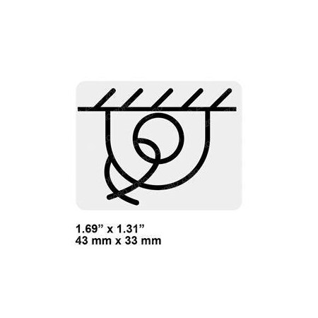 Genie REPLACEMENT DECAL, TRANSPORT TIEDOWN 52475GT