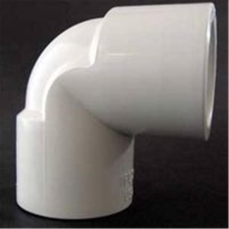 Ipex 1.25 in. Pipe Elbow Socket PVC with SCH40 System, White 3674397