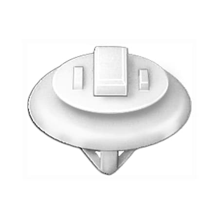 Auveco Ford Moulding Clip 3/4in Head Diameter 15/32in Stem Length, 10PK 20392