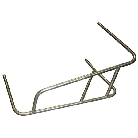 Powerhouse Sprint Car 3-Point Battle Bar Nerf - Raised Rail - Stainless Steel - Left PO1395730