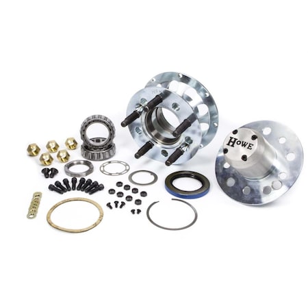 Overtime 205218 5 x 5 in. Steel Rear Hub Assembly, 8 Bolt OV1389127