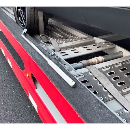 Mytee Products 28in Winch Bar Auto Hauler Tie Down Bar f Car Carrier Car Hauler Chain Straps, 2PK CWBC-Sx2