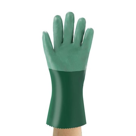 Ansell AlphaTec(R) 08-352 Chemical Resistant Gloves, Neoprene, 12 in L, 55 mil, Green, 8, 1 PR 08-352