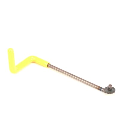 Pitco Handle, Flush Hose, Yellow Cover, SFS/SG B5007801