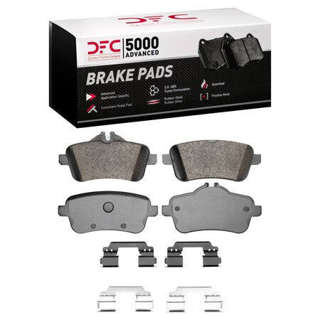 Dfc 5000 Advanced Disc Brake Pad Set,  1551-1630-01