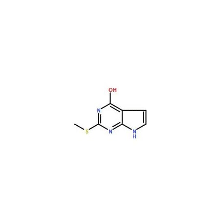 Ak Scientific 2-Methylsulfanyl-7H-pyrrolo[2, 3-d]pyrimidin-4-ol (250mg), CAS 67831-83-8 X7290-250mg